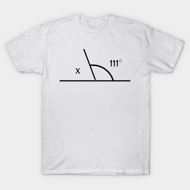 Solve for X - 69 T-Shirt by WildScience